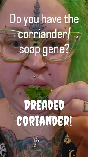 Do you? As many as 1 in 5 people have a genetic variation which makes coriander taste soapy. This variant affects how we perceive the flavour and results in a higher sensitivity to the concentration of aldehyde chemicals in the leaves. Aldehyde are are used in soaps and detergents 🧼 #relatablereels #genetics #weirdscience #sciencefacts #biologyfacts #food #foodlover | Always Alternative