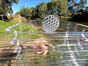 Tree of Life 432hz -440hz Crystal Harp/lyre-quartzfone…8 Notes Perfectly Tuned/sound Healing-meditation - Etsy