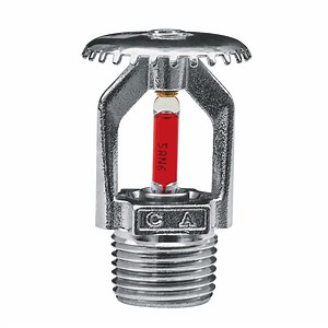 [Hot Item] Direct Manufacture Pedent Upright Sidewall Glass Bulb Esfr Concealed Fire Sprinkler Heads with Plastic Protection Frame