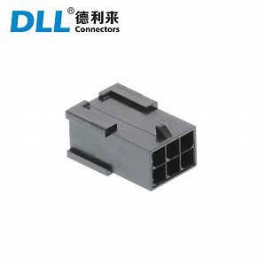 [Hot Item] 6 Pin Male Automotive Electrical Wiring Harness LED Strip Plastic Cable Connector 43020-0600