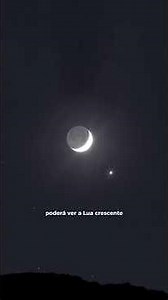 Crescent Moon and Venus Conjunction