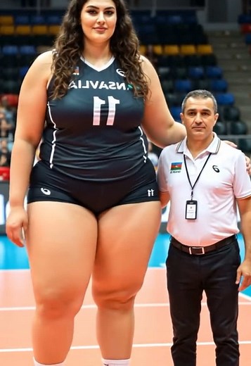 World's Heaviest Female Volleyball Player Shines