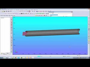 round tube ||3 axis joint|| Radan Tube