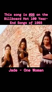 One Woman by Jade is the 98th top song of 1993 on the Billboard Hot 100 Year-End chart💗🎶🎧 #fyp #musiclover #musicvideo #jade #onewoman #90s #90smusic #90shits #90ssongs #90srnb #90smusicvideo #ilovethe90s #90snostalgia #nostalgia #throwbacks #oldsongs #rnbmusic #rnbsong #hitsongs #mtvhits #songcharts #billboardhot100 #topsongs | 80s_90s_songz