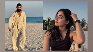 WATCH : Rashmika Mandanna celebrated her birthday with Vijay Devarakonda ? Beach photos spark buzz | Nation Now | Facebook