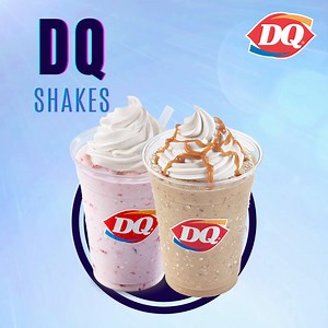 If you love Milk Shakes, you will absolutely LOVE our DQ Shakes! Made with real, delicious ingredients and our signature DQ Soft Serve! We can't wait to serve you! #DQShakes #HappyTastesGood | Dairy Queen