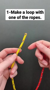 How to Tie a Carrick Bend Knot #shorts | Buildboxentertainment