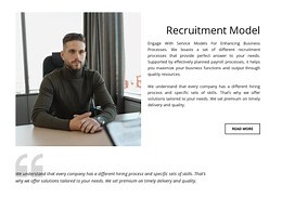 Recruitment model - CSS Template by Nicepage