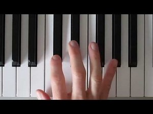 B Major Scale (left and right hand)