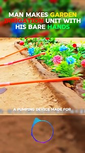 4.7K views · 786 reactions | Man makes garden irrigation unit with his bare hands  | Manufor Progress | Facebook