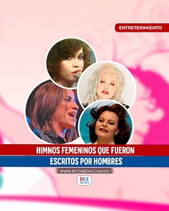 #Entretenimiento A continuación te mostramos cuatro canciones que se han convertido en himnos para la mayoría de las mujeres y que fueron escritos por hombres. Las canciones son las siguientes: Cuando una mujer – Omar Alfanno, interpretada por Melina León Como tu mujer- Marco Antonio Solís, interpretada por Rocío Durcal La Loba – Ramón orlando, interpretada por Miriam Cruz Girls Just Want to Have Fun – Robert Hazard, interpretada por Cyndi Lauper Amplía esta y otras informaciones en www.rccmedia