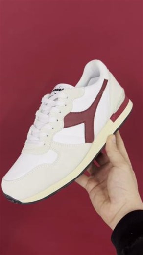 9.2K views · 44 reactions | Sale offers now across Diadora, including the Ed Moses Cam in white/burgundy螺 a retro shoe with a refreshed update. Shop the trainers on our website now: https://www.80scasualclassics.co.uk/trainers-c12/diadora-ed-moses-camaro-trainer-white-burgundy-p24737 | 80s Casual Classics | Facebook