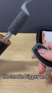 Metal Smoke Machine,mini smoke machine for Photography, Parties, and Atmosphere Creation - Durable and Portable Fog Generator (small black metal)