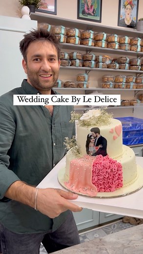 32K views · 68 reactions | Wedding Cake By @le_delice_the_french_bakery . #weddingcake #ledelice #kashmirfoodgram | Le Delice - The French Bakery | Facebook