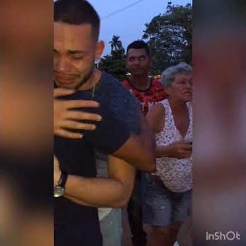 Emotiva llegada a Cuba