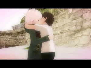 MMD - Kiss [Komahina]