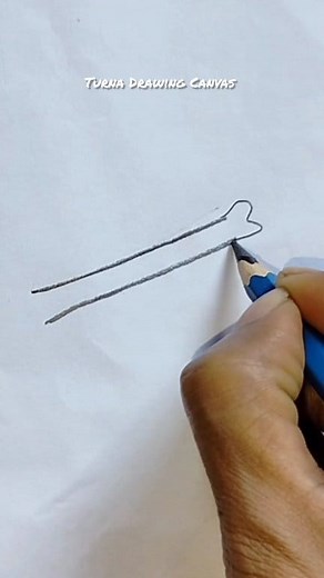 Bone Drawing #shorts #bone #drawing #art #sketch | Turna Drawing Canvas