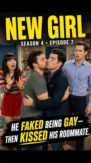 🏳️‍🌈 He Pretended to Be Gay Nick and Took It Way Too Far丨New Girl S4E7 #shorts #movie