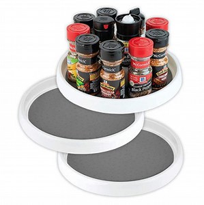 [Hot Item] Single Round Rotating Kitchen Spice Organizer for Cabinets Pantry Bathroom Refrigerator
