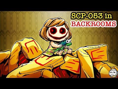 Young Girl SCP-053 in The Backrooms! (SCP Animation)