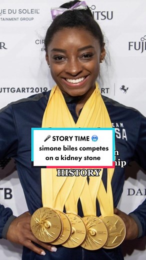 Simone Biles Kidney Stone: World Championships Triumph