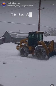 3.5K views · 224 reactions | IT IS SNOWING!! Supposed to be a BIG San Juan Storm 爛❄️❄️❄️﫶 #herewego #letitsnow #whiteout #friYAY #silvertonsnow #visitsilverton #silvertoncolorado | Silverton Area Chamber of Commerce | Facebook