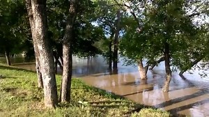 We are not camping tonight or tubing tomorrow since the water is 15 feet deep and covering the camping area. There is the possibility of it rising further. Thank God for the rain though. Not sure when the water will come down so call and check before coming. | Hillbilly haven
