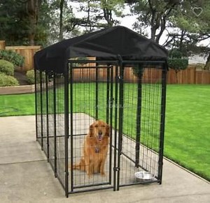 [Hot Item] Commercial Veterinary Stacked Dog Kennels Harmony Large Outdoor 10X10 with Roof