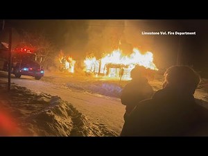 Fire destroys Limestone home; occupants injured