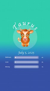 Taurus Predictions for July 5, 2025 #Horoscope #Taurus #astrology #zodiac | Taurus Horoscope