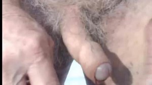 Step Dad showing uncut cock on cam for the first time