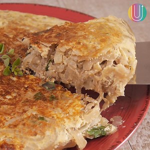 1.2M views · 3.1K reactions | ¿Amante de la cebolla? Entonces esta frittata será tu perdición | Sabores | Facebook