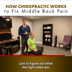 The middle back covers much ground, a lot can happen there - muscle imbalance 😣 weakness 😫 and trauma - a lot of things that shouldn’t happen. Subluxations in the mid-back are common but can’t always be seen by the naked eye. 👀 𝑷𝒂𝒊𝒏 𝒊𝒔 𝒖𝒔𝒖𝒂𝒍𝒍𝒚 𝒕𝒉𝒆 𝒍𝒂𝒔𝒕 𝒔𝒚𝒎𝒑𝒕𝒐𝒎 𝒕𝒐 𝒅𝒆𝒗𝒆𝒍𝒐𝒑, 𝒎𝒆𝒂𝒏𝒊𝒏𝒈 𝒘𝒆 𝒄𝒐𝒖𝒍𝒅 𝒃𝒆 𝒅𝒆𝒂𝒍𝒊𝒏𝒈 𝒘𝒊𝒕𝒉 𝒂 𝒔𝒑𝒊𝒏𝒂𝒍 𝒎𝒊𝒔𝒂𝒍𝒊𝒈𝒏𝒎𝒆𝒏𝒕 𝒇𝒐𝒓 𝒂 𝒘𝒉𝒊𝒍𝒆 𝒃𝒆𝒇𝒐𝒓𝒆 𝒘𝒆 𝒄𝒂𝒏 𝒇𝒆𝒆𝒍 𝒔𝒐𝒎𝒆𝒕𝒉𝒊𝒏𝒈 𝒊𝒔 𝒘𝒓𝒐𝒏