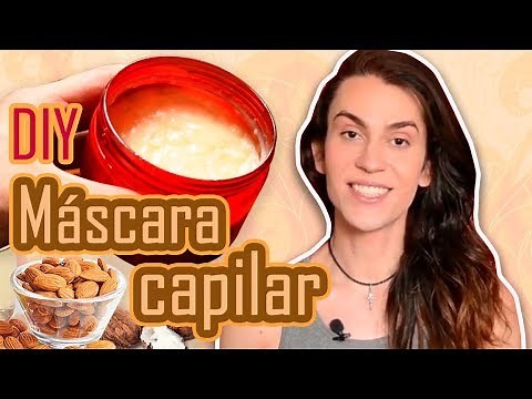 DIY MÁSCARA CAPILAR CASEIRA NATURAL! Hidratante e potente, Aprenda a fazer a sua.