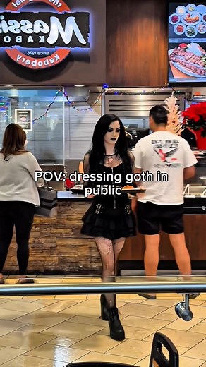 Hopefully the goth girls don’t judge.🖤