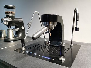 [Hot Item] Commercial Bar Counter Embedded Coffee Maker Semi-Auto Coffee Machine Dual Boiler