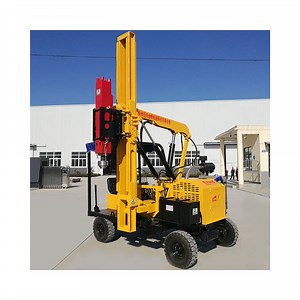 [Hot Item] Folded Hydraulic Hammer Pile Driving Equipment, Guard Rail Pile Driver Machine/