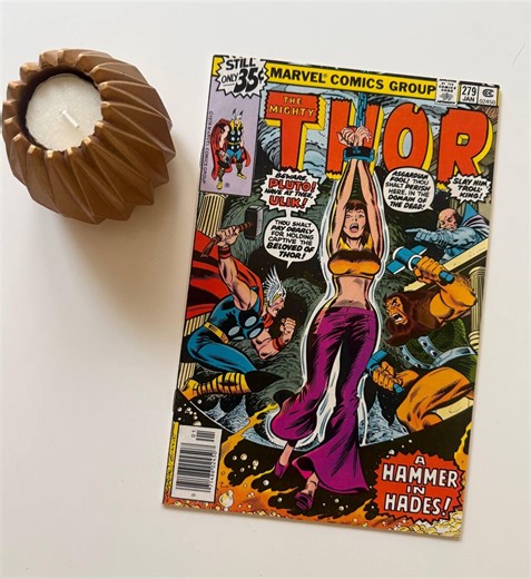 Thor #279 (1979) Jane Foster Bondage Cover - Vintage Rare Comic Book Marvel - Etsy