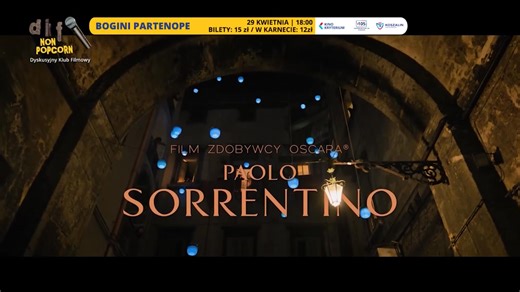 🎬 Kino Kryterium zaprasza na wyjątkowy seans w ramach DKF Non Popcorn! 📅 29 kwietnia (wtorek) | 🕕 godz. 18:00 „Bogini Partenope” – hipnotyzująca, wizualnie olśniewająca opowieść o kobiecie, która przez całe życie poszukuje swojej prawdziwej tożsamości. Delikatne, medytacyjne kino, oddychające rytmem południowych Włoch. Film, który zostaje w pamięci na długo. 🎟 Bilety: 15 zł 👉 Kup bilet Zanurz się w niezwykłej historii i pozwól, by „Bogini Partenope” na chwilę zatrzymała Twój świat. #KinoKry