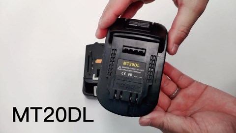 MT20DL Battery Adapter for Makita 18V BL1830 BL1860 BL1815 Li-ion Battery Convert for Dewalt 18V 20V DCB200 Li-ion Battery