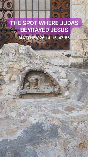 Judas one of the 12 Apostles of the Lord Jesus betrayed Him with the sign of a kiss and with the amount of 30 pieces of silver - Matthew 26 Thank your as you keep on watching and sharing our videos guys. God bless #Israel #JudasIscariot #travel #viralreelsシ #share | Pastor Aries Paduga - The Travelling Preacher in Israel