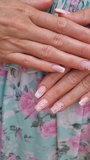 So pretty 🩷 Nails by Susie •Soft gel nails •30mins of nail art •Swarovski crystals #biabnails | Empire Nails and beauty