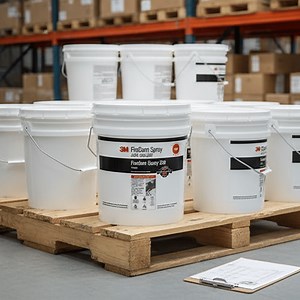 [Hot Item] Fire Barrier Spray Firedam Head-of-Wall Perimeter Joints