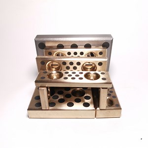[Hot Item] Solid Steel Guide Bronze Slide Plate Bronze Wear Load Plate Oiles Rail Bearing Pads