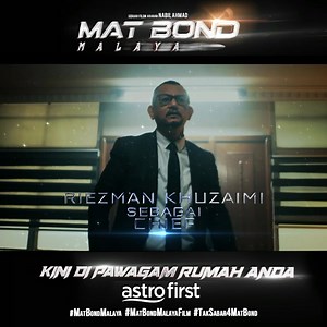 @riezmankhuzaimi sebagai Chief dalam Mat Bond Malaya gais!! Nak tahu apa chief ni buat bila diserang Zombie? Korang kena tengok sekarang di Astro First!🔥🔥 . Mat Bond Malaya kini Di Pawagam Rumah Anda, Astro First, Saluran 480! . Anda juga boleh strim Mat Bond Malaya di Astro Go atau On Demand. . @nabilzira @thisisnaqiu @elizabethtan @riezmankhuzaimi @faridazmeir @azri.iskandar_official @amyzaaznankaaia @reza.hasbi @tokram_ramlims @azerinzainal @azizmosman @dyhaslam @ghazabubakar @michaelang38 