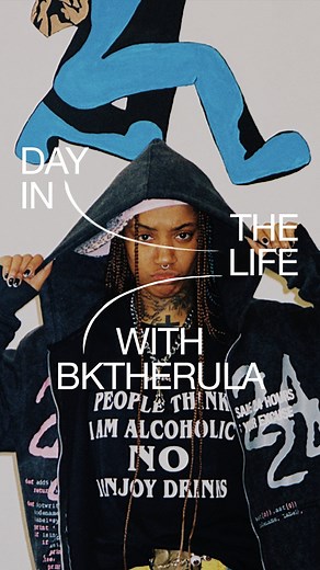 Atlanta rapper @bktherula gives Hypebeast a tattoo before her opening performance at @brooklynparamount on @pinkpantheress Capable of Love tour! | HYPEBEAST