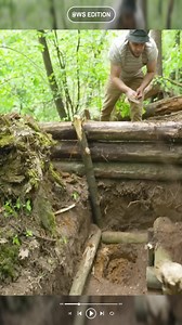 Building underground bushcraft shelter for survival with clay oven. | Backwoods Beacon