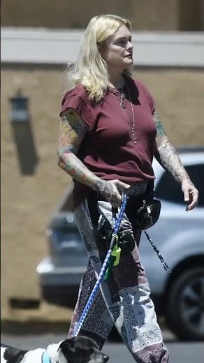 ‘Baywatch’ alum Erika Eleniak shows off edgy sleeve tattoos in rare outing #shorts