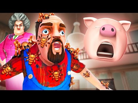 SPIDERS?? NOOOOOOO!! | Scary Teacher 3D Gameplay Walkthrough