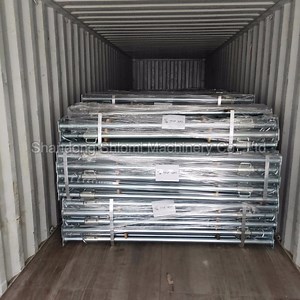 [Hot Item] Poste telescópico ajustable de andamio galvanizado, soporte de construcción, soporte de encofrado, soporte de acero para losas, paredes y refuerzo de carga ligera y pesada